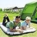 KingCamp Camping Double/Single Sleeping Pad Foam Mat Mattress - Self Inflating Thick Pad with Carry Bag, Suitable for Traveling Hiking Family Camping Outdoor Activities