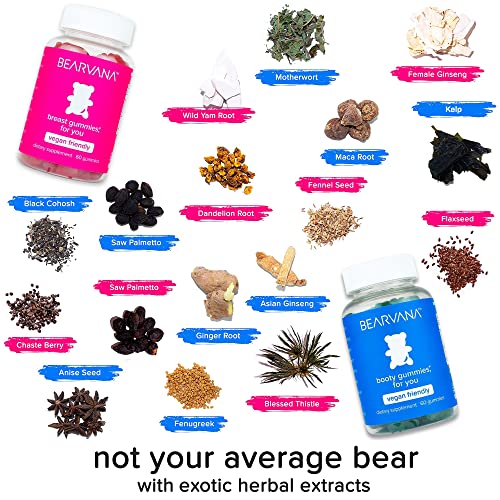 BEARVANA Gummies For You Herbal Pink And Blue Supplement For Women