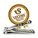 Belle Nail Clippers with Faux Leather Case