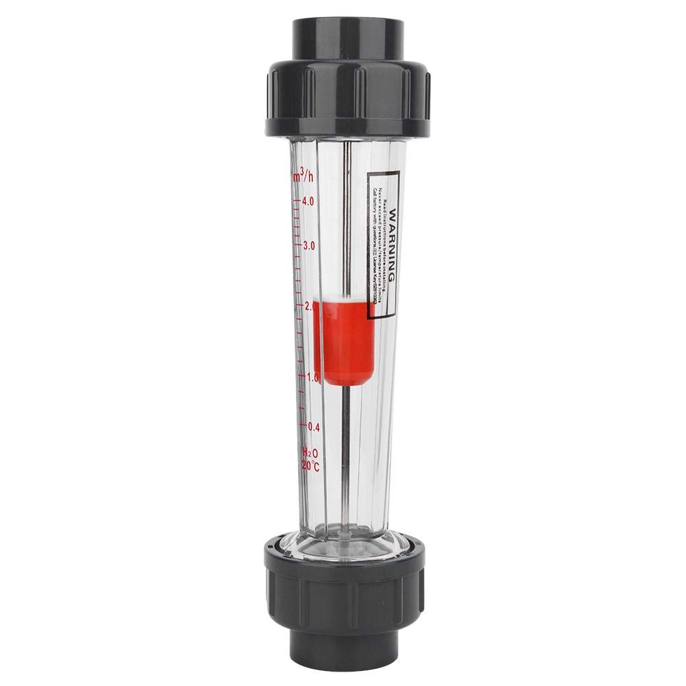 Water Liquid Flowmeter, LZS32(D) Flowmeter Instrument, 0.44m³/H Range ABS Plastic Tube Type