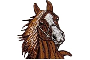 Horse Pattern Cloth Sticker Badges Applique Small Patch Sticker Diy Sweater Patch Sticker Dress Embroidery Decals Patch Decal