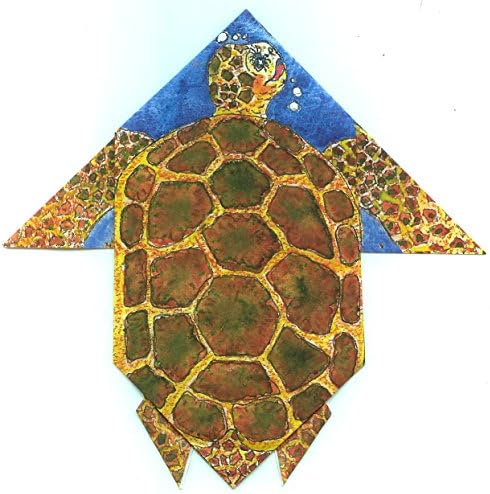 Fun Foldables By Shirt Sleeve Greetings 2086 Turtle Tales Origami Greeting Card Kit
