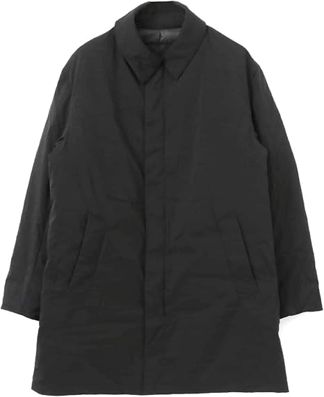 Amazon アーバンリサーチ ロッソ ダウンジャケット 丸井織物ステンカラーダウンコート メンズ Ra97 17m015 Black L コート ジャケット 通販