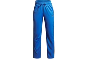 Under Armour Boys' Brawler 3.0 Tapered Pants, (402) Blue Atlantis / / Black, Youth Medium