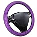 Raysell Odorless Standard Size Breathable Car Steering Wheel Cover -No More Sweat Hands 38cm 15