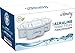 Wamery Alkaline Pitcher Water Filter Replacement - Model 1001122, 3 Pack, Multi‑Stage Gravity Cartridges, Improves pH & Taste, Activated Carbon + Mineral Layer, 42‑Gallon Each, Leak‑Free Fit, BPA‑Free