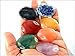 7 Chakra Healing Crystals Set – Natural Plain Oval Stones for Reiki, Meditation & Energy Balancing – 7 Polished Gemstones with Pouch – Spiritual Gift for Yoga & Chakra Work