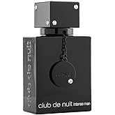 ARMAF Club De Nuit Intense Perfume Oil for Men - Bergamot, Rose, Musk and Vanilla Oil Perfume for Men, Perfumes Arab Para Hombres, Eau de Parfume Spray (18ml, 0.60oz)