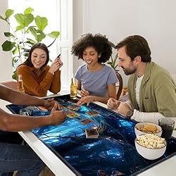 for MTG Playmat with Stitched Edges, 24 x 14 inches