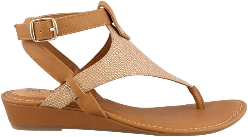 Eurosoft by Sofft Women's, Missy Low Heel Sandal TAN 11 M