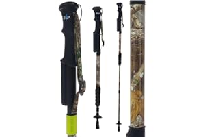 ROYAL RC CANES Hike 'n' Strike Stun Gun Hiking Staff - 950,000 Volts with LED Flashlight - Adjustable 29" to 56" - Includes Batteries - Protection from Wild Animals - Secure, Non-Slip Grip