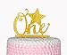 One Happy Birthday Gold Cake Topper,Star Cake Topper,Twinkle Twinkle Little Star Birthday