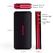 KMASHI 10000mAh Portable Power Bank with Dual USB Ports 3.1A Output and 2A Input - Black