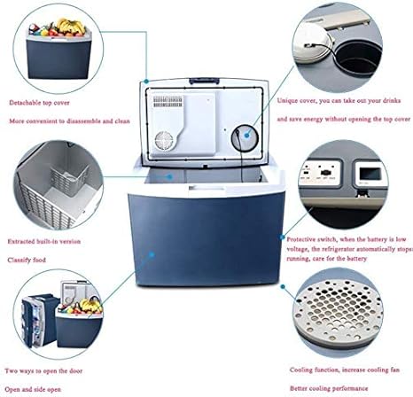 35L termoeléctrica Nevera portátil camping Frigorífico 12V / 24V ...