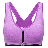 DSTANA Racerback Sports Bras Women - Seamless High