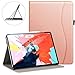 Ztotop for iPad Pro 12.9 Case 2018, Premium Leather Slim Stand Cover Folio Case for 2018 iPad Pro 12.9-inch 3rd Generation (Latest Model) with Auto Sleep/Wake, Pencil Strap Holder - Rose Gold