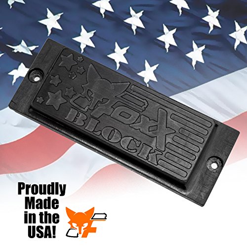 FoxX Block Magnetic Gun Mount for Vehicle and Home - Gun Magnet Mount Urethane Coated Strongest on Amazon! Concealed Firearm Holder For Handgun, Pistol, Revolver, Car, Truck, Desk, Wall or Vault - Thumbnail 5