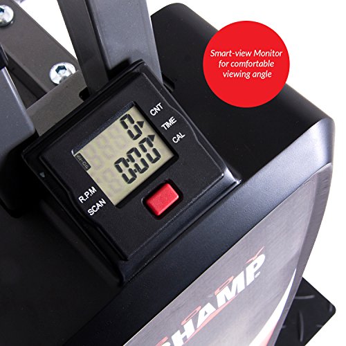 Body Champ Leisa Hart Cardio Vertical Stepper Climber / Includes Assembly Video, Meal Plan Guide, Workout Video access BCR890 - Thumbnail 5