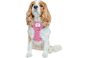 Sassy Woof Dog Adjustable Harness - Barbie™ Malibu - S, Breathable Mesh, No Pull Design with Two D-Rings, Patented Design, Perfect for Small Dogs and Puppies - Officially Licensed