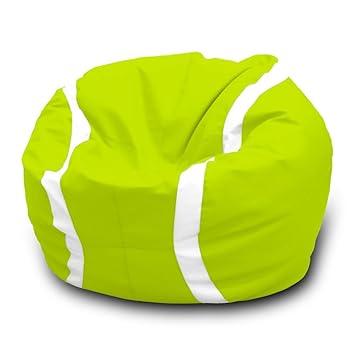 Puff Beanbag Tennis Polipiel Ø90cm (Pistacho): Amazon.es: Hogar