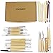 DYWISHKEY 4 Styles Shelf Pins Kit, Nickel Plated Shelf Bracket Pegs Cabinet Furniture Shelf Pins Support for Shelf Holes on Cabinets, Bookshelf, Gardenshelf, Table and Chair Corner, 136PCS