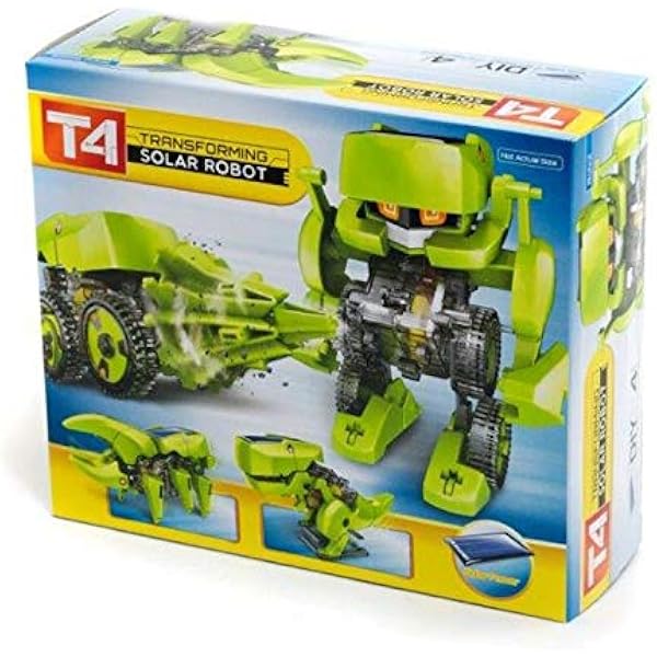 t4 transforming solar robot