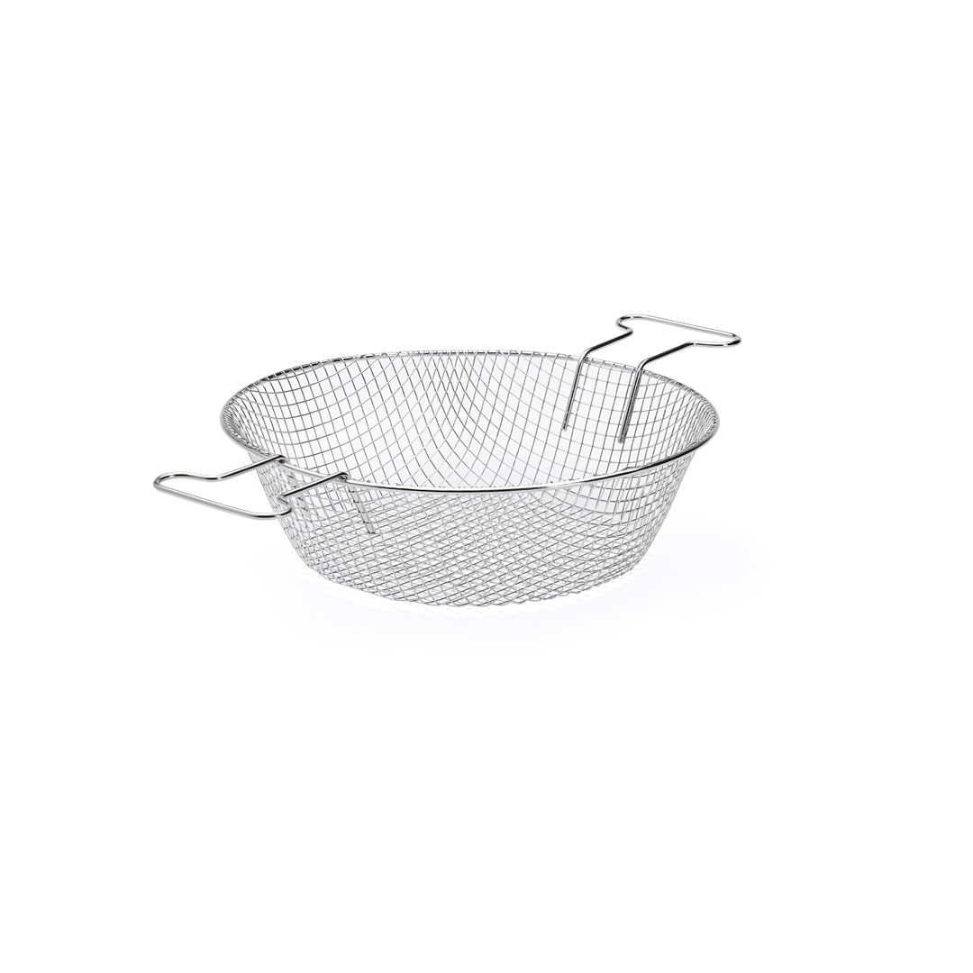 De Buyer 5051.32 N Basket for Steel Deep Frying Pan, Diameter 32 cm