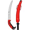 FELCO Pruning Saw (F 640) - Curved Tree Pull Stroke Pruner Saw w/ Carrying Sheath
