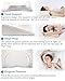 Ergonomic Aloe Memory Foam Sleeping Pillow for Back and Side Sleeper,Orthopedic Design Relieve Neck & Back Pain,Hypoallergenic Cervical Contour Bed Pillow Help Insomnia(Washable)