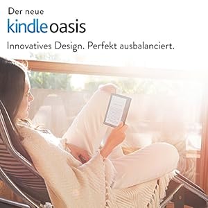 Der neue Kindle Oasis eReader mit Ladehülle aus Leder in Schwarz, 15 cm (6 Zoll) hochauflösendes Display (300 ppi) mit integrierter Beleuchtung und WLAN