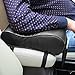 ChiTronic Premium Car Center Console Armrest Cushion PU Leather & Memory Foam Pad - Black