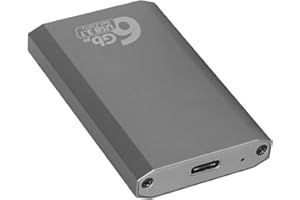 Hard Drives Case USB3.1 Gen 2 to MSATA Adapter Drives Enclosur External Disk Box Enclosure Portable MSATA Drive