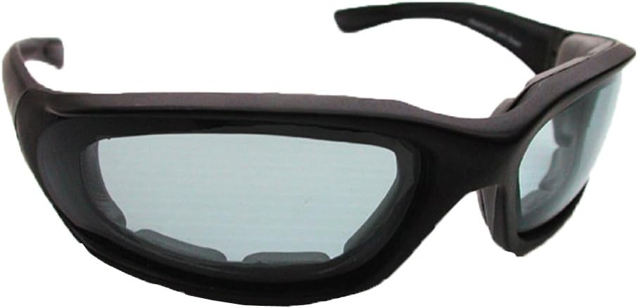 Smoke Polycarbonate Lens Foam Padded Sunglasses