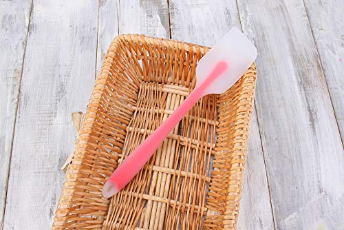 Silicone Spatulas Set of 4 - Heat Resistant Flexible Spatula 450F with Stainless Steel Core - FDA Grade Premium Kitchen Utensils with Good Grip - Seamless, Heavy Duty, BPA Free, Large, Dishwasher Safe