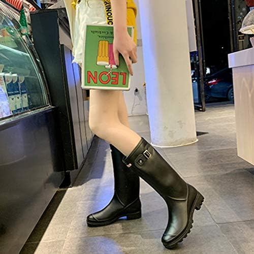 防水 レインブーツ 折りたたみ レディース おしゃれ ロング 丈 ラバー 長靴 軽量 柔らかい きれいめ 雨 雪 滑りにくい マット 無地 持ち運び 収納 雨靴 園芸 ブーツ 作業 シンプル カジュアル 黒 レインシューズ B086x8n8yn 2 705円 人気海外一番