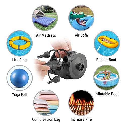 6 OlarHike+Rechargeable+Inflatables+Portable+Quick+Fill
