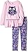 Kids Headquarters Girls' Long Sleeve Tunic with Leggings Set-Owl