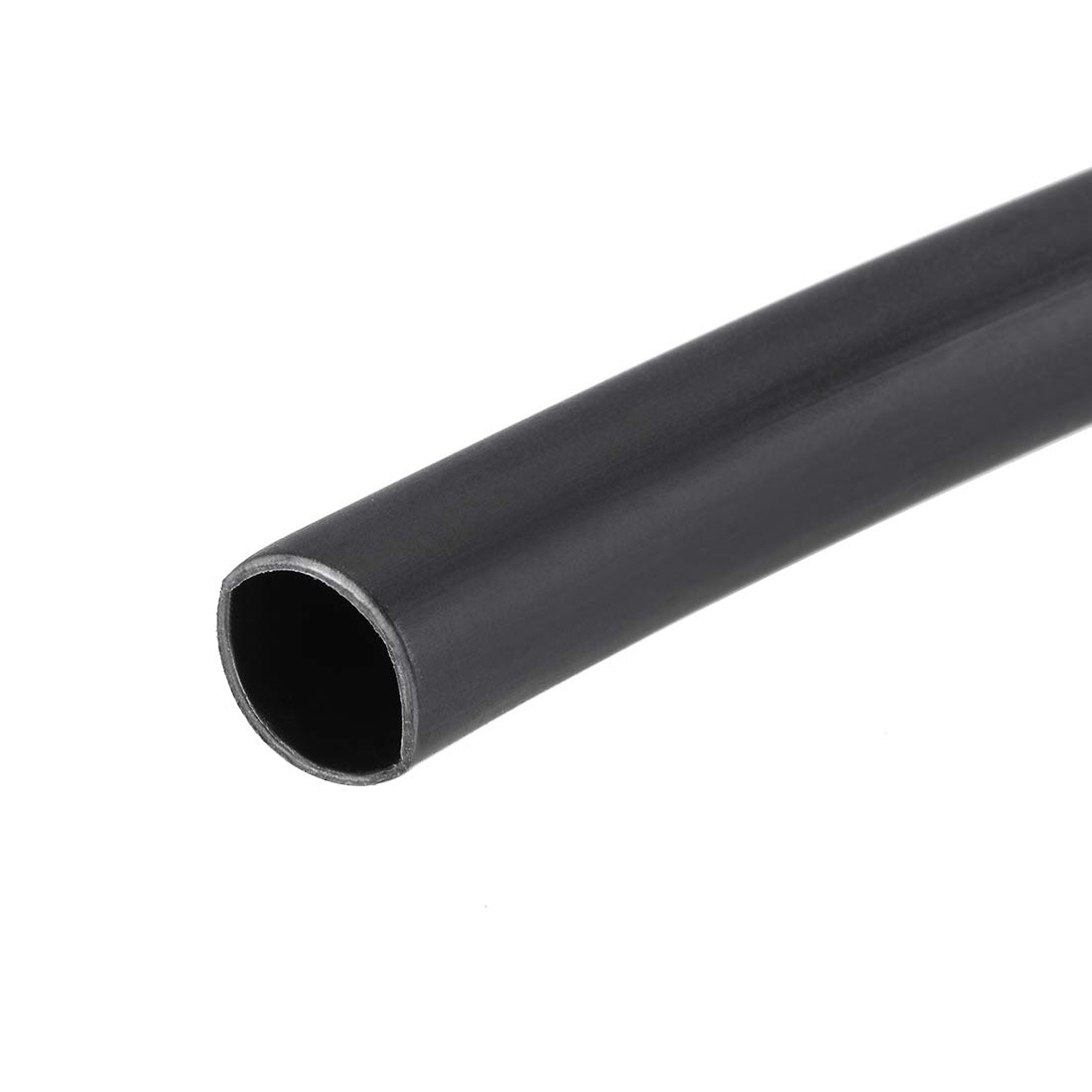 sourcing map Heat Shrink Tubing, 5/16"(8mm) Dia 3:1 rate Shrinkable Tube Cable Sleeve 10ft - Black