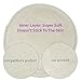Glangels Thick Overnight Organic Bamboo Nursing Pads Washable Reusable Super Soft Hypoallergenic Antibacterial Breastfeeding Pads, Soothes Sensitive Nipple +Free Laundry Bag