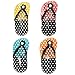 Fun Polka Dot Flip Flop Manicure Kit - Set of 4