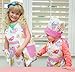 Handstand Kitchen Child's 100% Cotton Shell Pretty Print Oven Mitt - Spring Tea Party