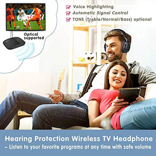 SIMOLIO Digital 2.4GHz Dual Wireless TV 