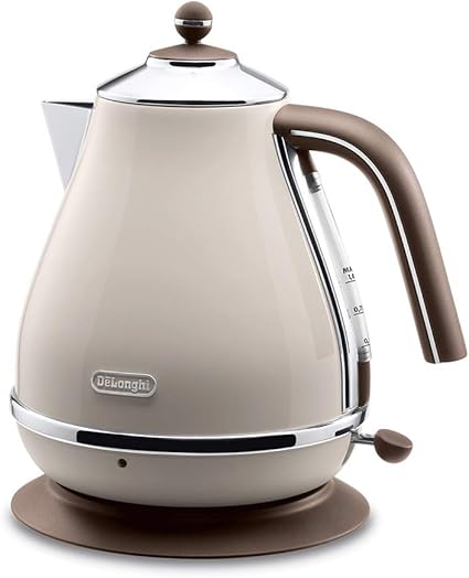 Amazon デロンギ Delonghi 電気ケトル アイコナ ヴィンテージ ドルチェベージュ 1 0l Kbov10j Bg Delonghi デロンギ ホーム キッチン 通販