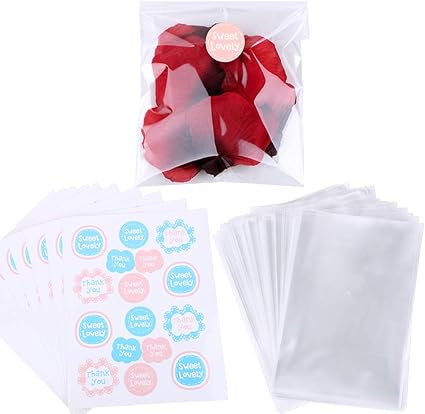 sachet cadeau transparent