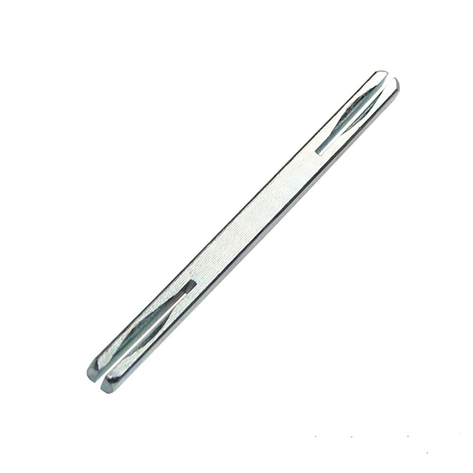 Square Pin 8 mm Solid Steel Fixing Pin Length 100 mm 140 mm for Window and Door Handle Spindle Bars Silver