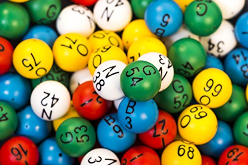 Complete Deluxe Small Brass Plated Bingo Party Set w/No-Glare, Fade and Scratch Resistance NEW Proprietary Technology 7/8" EASY-READ Bingo Balls, 11" High by Mr. Chips, Inc