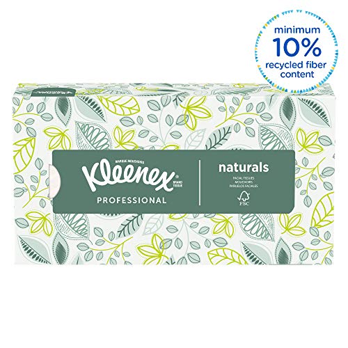 Kleenex Professional Naturals Facial Tissue for Business (21601), Flat