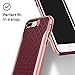 Caseology Apex for Apple iPhone 8 Plus Case (2017) / for iPhone 7 Plus Case (2016) - Burgundy