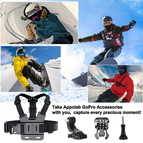 Action Camera Accessories Kit for Gopro Hero 8 7 6 5 4 3 Hero Session 5 Black SJ4000 5000 6000 Xiaomi Yi DJI AKASO Campark with Case