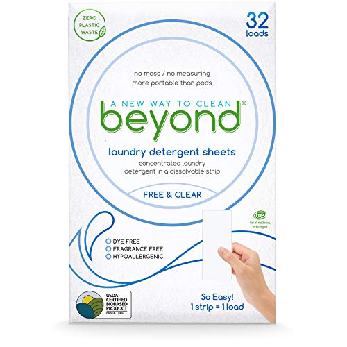 Beyond Laundry Detergent Sheets. Eco-friendly, biodegradable, hypoallergenic, paraben free, travel friendly. Zero…